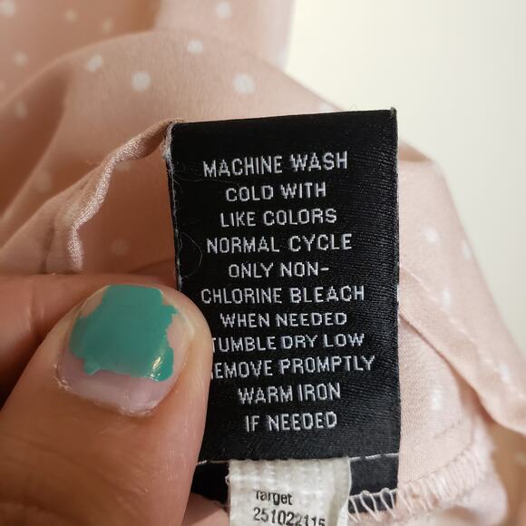 Jason Wu| Pink Polka Dot Blouse - Picture 9 of 11